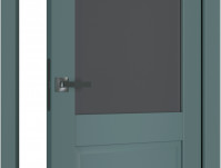 Двери модель 608 Малахит (остекленная) 