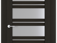Двери модель Милан Венге (остекленная) 