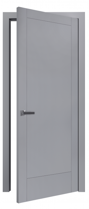 Двери модель 24.2 Серая эмаль