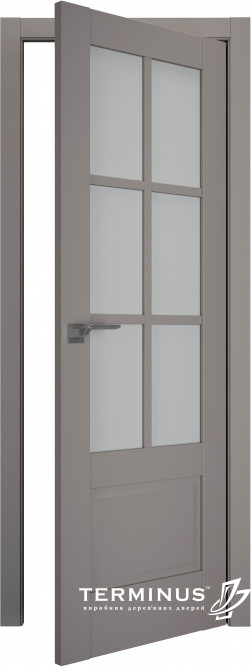 Двери модель 602 Оникс (остекленная) 