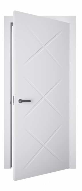 Двери модель 705.4 Белая Эмаль (глухая) 