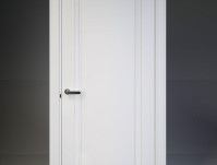 Двери модель Retta 01 Белая Эмаль (глухая) 