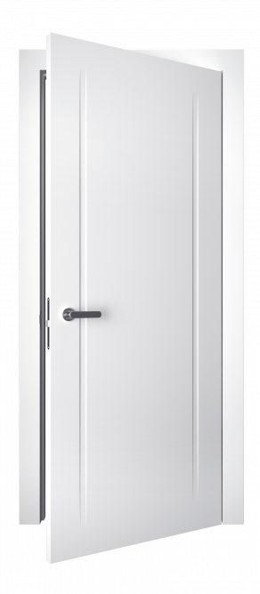 Двери модель 705.3 Белая Эмаль (глухая) 