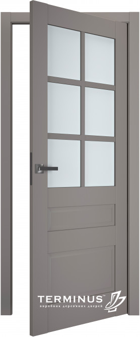 Двери модель 607 Оникс (остекленная)