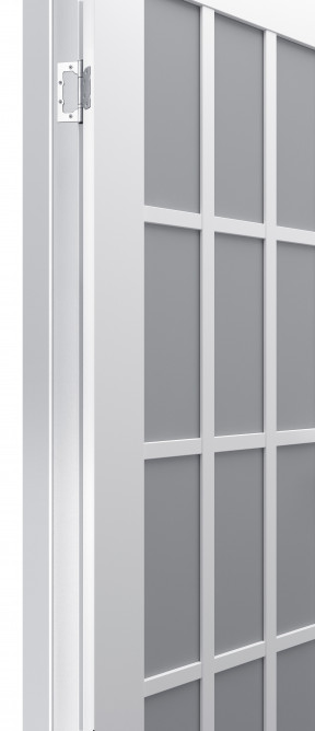 Двери модель 603 Белая (остекленная) 