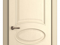 Двери модель 55 Ясень Crema (глухая)