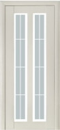 Межкомнаятная дверь 117 (остекленная) ясень Crema