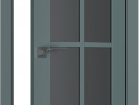 Двери модель 601 Малахит (остекленная)