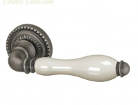 Ручка раздельная Armadillo (Армадилло) Silvia CL1 AS/СRP-109 Античное серебро/кракелюр
