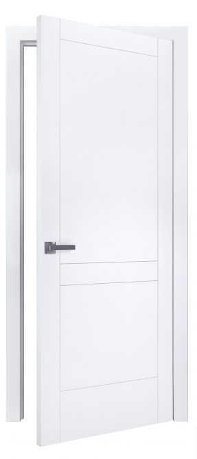 Двери модель 24.3 Белая эмаль 