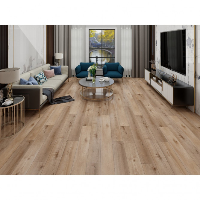 Виниловый пол SPC Area Flooring Authentic Plank + подложка 504-PL Melang Oak