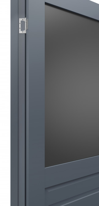 Двери модель 608 Антрацит (застекленная) 