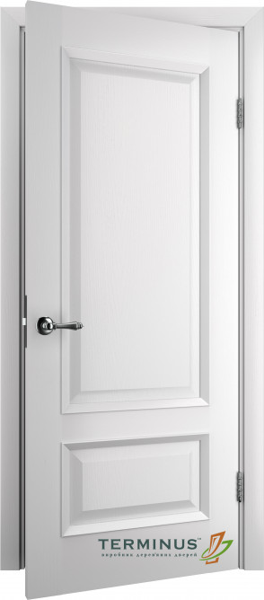 Двери модель 52 Ясень белый Эмаль (глухая)