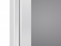 Двери модель 104 Белый (застекленная)