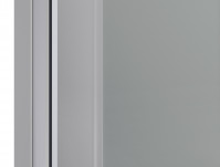 Двери модель 402 Серый (застекленная) 