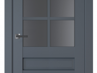 Двери модель 607 Антрацит (застекленная)