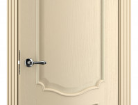 Двери модель 41 Ясень Crema (застекленная) 