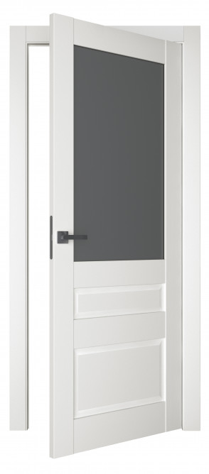 Двери модель 608 Магнолия (застекленная) 