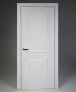 Двери модель Retta 02 Белая Эмаль (глухая) 
