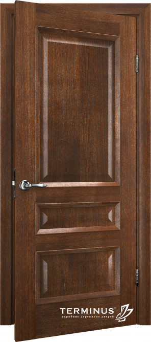 Двери модель 53 Дуб браун (глухая)