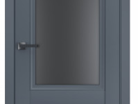 Двери модель 402 Антрацит (застекленная)