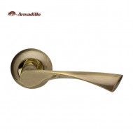 Ручка раздельная Armadillo (Армадилло) Corona LD23-1AB/GP-7 бронза/золото