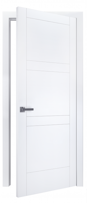 Двери модель 24.4 Белая эмаль 
