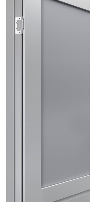 Двери модель 606 Серый (остекленная) 